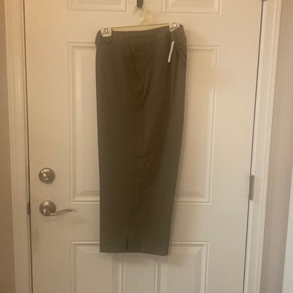 NWT J. Jill Women’s Career/Dress Pants, 18, LT Shale Color, mostly polyester